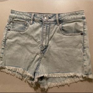 American Eagle Size 8 Blue Jean Shorts